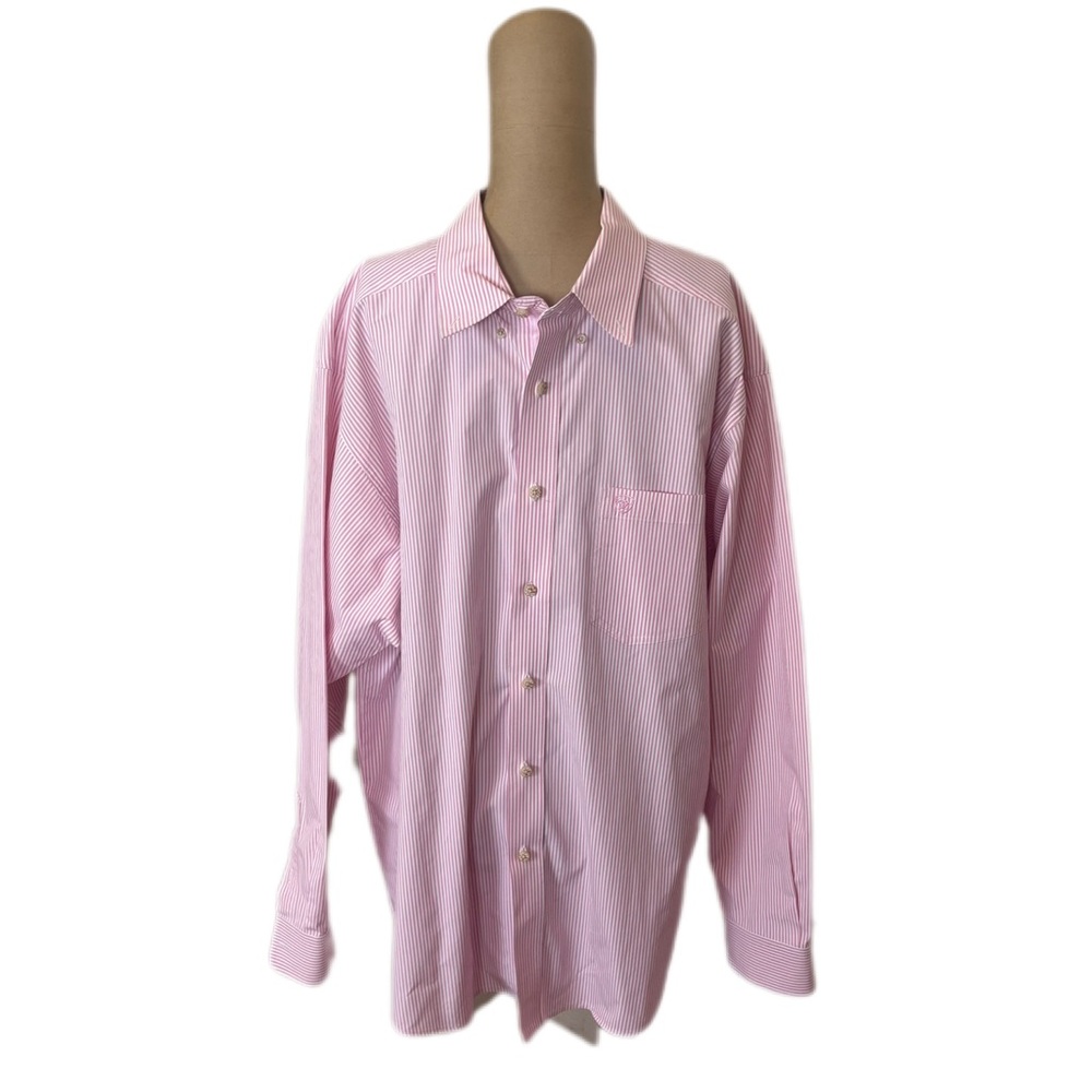 Ariat Pro Series Pink Long Sleeve Botton Down Shirt Size XL